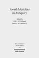 Book cover of: Jewish Identities in Antiquity. By: Menahem Stern