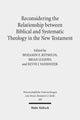 Book cover of: Reconsidering the Relationship between Biblical and Systematic Theology in the New Testament. By: Benjamin E. Reynolds