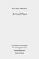 Book cover of: Acts of Paul. By: Glenn E. Snyder