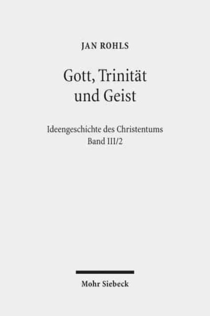 Book cover of: Gott, Trinitat und Geist. By: Jan Rohls