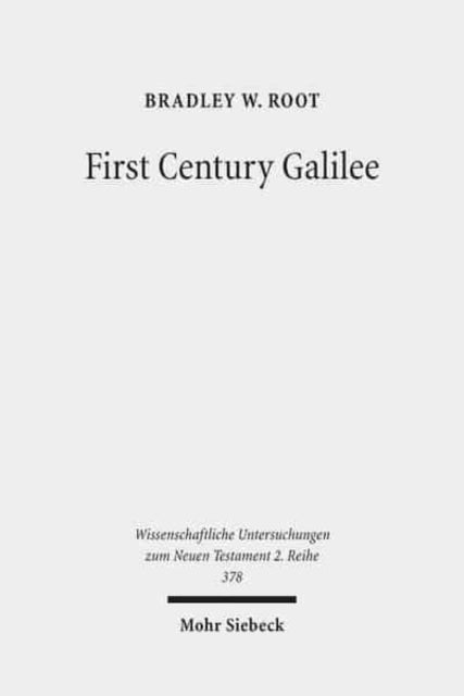 Book cover of: First Century Galilee. By: Bradley W. Root