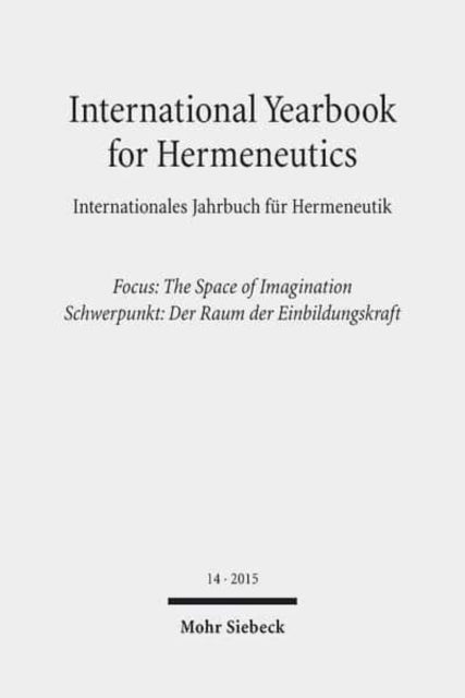 Book cover of: International Yearbook for Hermeneutics / Internationales Jahrbuch fur Hermeneutik. By: Günter Figal