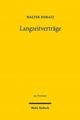 Book cover of: Langzeitvertrage. By: Walter Doralt