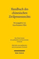 Book cover of: Handbuch des chinesischen Zivilprozessrechts. By: Knut Benjamin Pißler