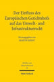 Book cover of: Der Einfluss des Europaischen Gerichtshofs auf das Umwelt- und Infrastrukturrecht. By: Martin Kment
