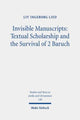 Book cover of: Invisible Manuscripts: Textual Scholarship and the Survival of 2 Baruch. By: Liv Ingeborg Lied