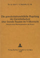 Book cover of: Die gewohnheitsrechtliche Regelung der Gerichtsbarkeit ueber fremde Staaten im Voelkerrecht. By: Jenö C. A. Staehlin