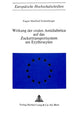 Book cover of: Wirkung der oralen Antidiabetica auf das Zuckertransportsystem am Erythrocyten. By: Eugen Manfred Eichenberger