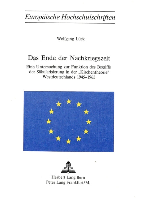 Book cover of: Das Ende der Nachkriegszeit