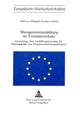 Book cover of: Managementsausbildung im Fremdenverkehr. By: Waltraut H. Kanther-Zellmer