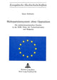 Book cover of: Mehrparteiensystem ohne Opposition