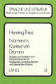 Book cover of: Namen im Kontext von Dramen