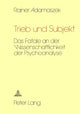 Book cover of: Trieb und Subjekt