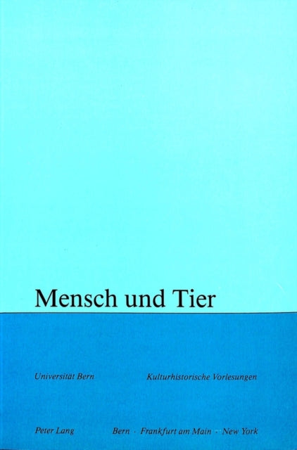 Book cover of: Mensch und Tier
