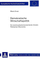 Book cover of: Demokratische Wirtschaftspolitik