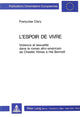 Book cover of: L'espoir de vivre