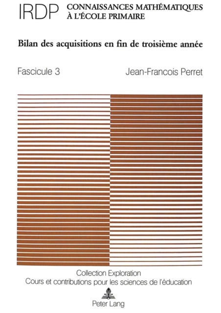 Book cover of: Connaissances mathematiques a l'ecole primaire. By: Jean-Frangois Perret