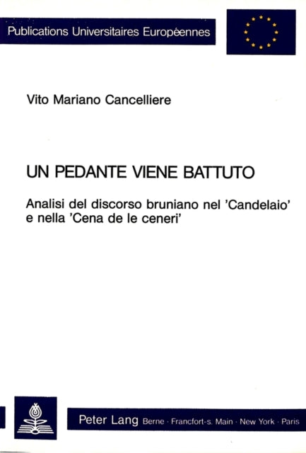 Book cover of: Un pedante viene battuto