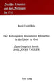 Book cover of: Der Reifungsweg des inneren Menschen in der Liebe zu Gott