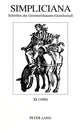Book cover of: Simpliciana- Schriften der Grimmelshausen-Gesellschaft. By: Rolf Tarot