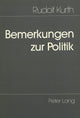 Book cover of: Bemerkungen zur Politik
