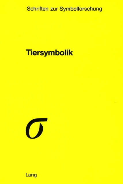 Book cover of: Tiersymbolik