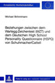 Book cover of: Beziehungen zwischen dem Wartegg-Zeichentest (WZT) und dem deutschen High School Personality Questionnaire (HSPQ) von Schuhmacher/Cattell. By: Michael Brönnimann
