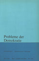 Book cover of: Probleme der Demokratie