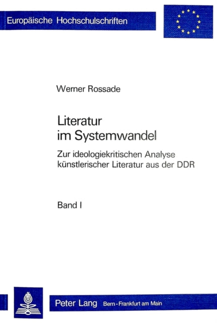 Book cover of: Literatur im Systemwandel
