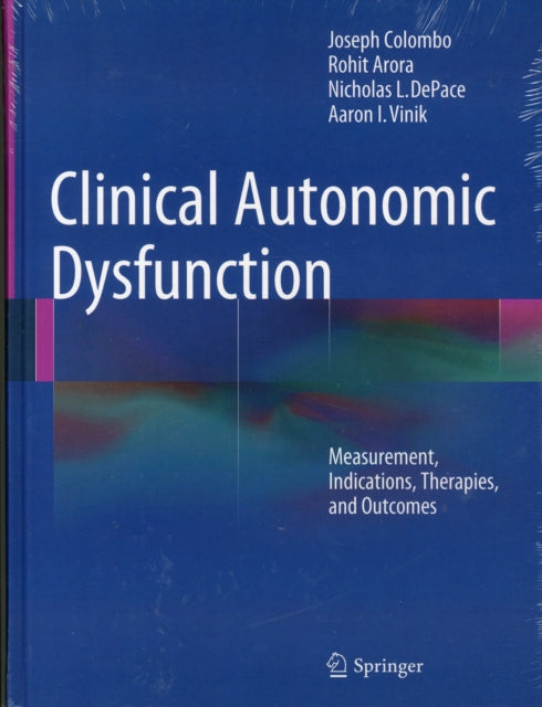 Book cover of: Clinical Autonomic Dysfunction. By: Joseph Colombo