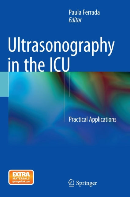 Book cover of: Ultrasonography in the ICU. By: Paula Ferrada