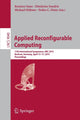 Book cover of: Applied Reconfigurable Computing. By: Kentaro Sano