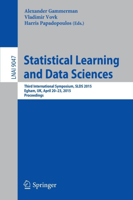 Book cover of: Statistical Learning and Data Sciences. By: Alexander Gammerman