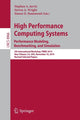 Book cover of: High Performance Computing Systems. Performance Modeling, Benchmarking, and Simulation. By: Stephen A. Jarvis