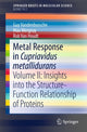 Book cover of: Metal Response in Cupriavidus metallidurans. By: Guy Vandenbussche