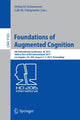 Book cover of: Foundations of Augmented Cognition. By: Dylan D. Schmorrow