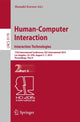 Book cover of: Human-Computer Interaction: Interaction Technologies. By: Masaaki Kurosu