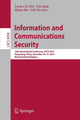 Book cover of: Information and Communications Security. By: Lucas C. K. Hui