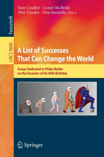 Book cover of: List of Successes That Can Change the World. By: Sam Lindley