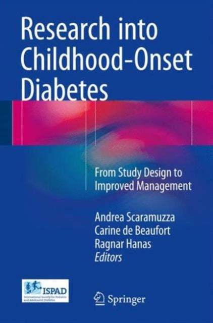 Book cover of: Research into Childhood-Onset Diabetes. By: Andrea Scaramuzza