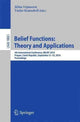 Book cover of: Belief Functions: Theory and Applications. By: Jiřina Vejnarová