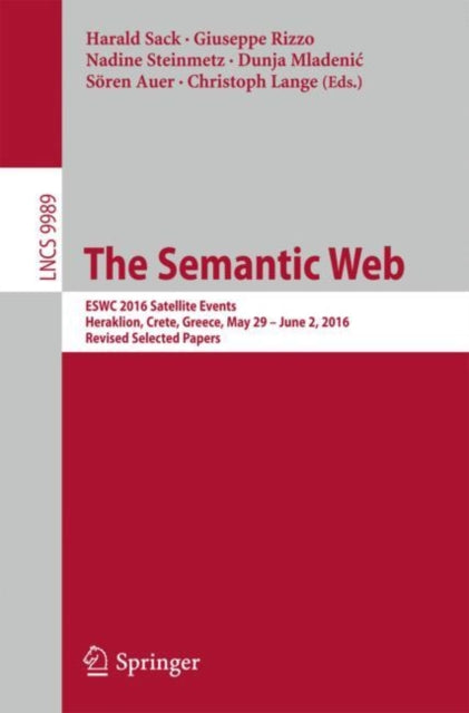 Book cover of: Semantic Web. By: Harald Sack
