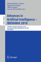 Book cover of: Advances in Artificial Intelligence - IBERAMIA 2016. By: Manuel Montes y Gómez