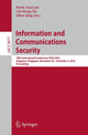 Book cover of: Information and Communications Security. By: Kwok-Yan Lam