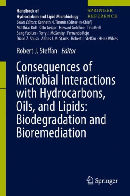 Book cover of: Consequences of Microbial Interactions with Hydrocarbons, Oils, and Lipids: Biodegradation and Bioremediation. By: Robert J. Steffan