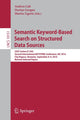 Book cover of: Semantic Keyword-Based Search on Structured Data Sources. By: Andrea Calì