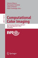 Book cover of: Computational Color Imaging. By: Simone Bianco