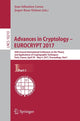 Book cover of: Advances in Cryptology – EUROCRYPT 2017. By: Jean-Sébastien Coron