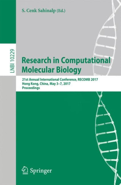 Book cover of: Research in Computational Molecular Biology. By: S. Cenk Sahinalp