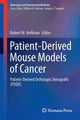 Book cover of: Patient-Derived Mouse Models of Cancer. By: Robert M. Hoffman